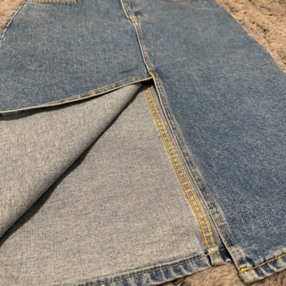 Denim Midi Skirt - Picture 7 of 11